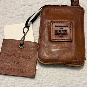 Campomaggi Tan Leather Men's Wallet